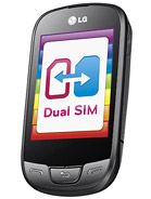 Best available price of LG T515 Cookie Duo in Kn
