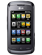 Best available price of LG KM555E in Kn