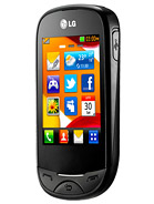 Best available price of LG T505 in Kn