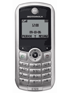 Best available price of Motorola C123 in Kn