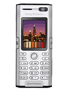 Best available price of Sony Ericsson K600 in Kn